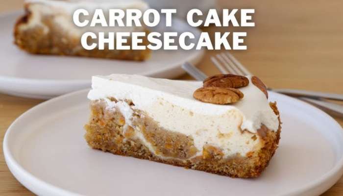  Carrot Cheese Cake: న్యూ ఇయర్​ కోసం థీ బెస్ట్ తీరులో క్యారెట్ చీజ్ కేక్ !!