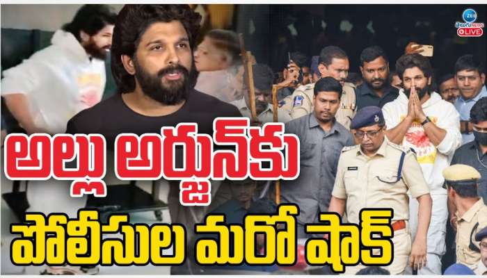 Allu Arjun: అల్లు అర్జున్ కు పోలీసుల మరో షాక్.. 