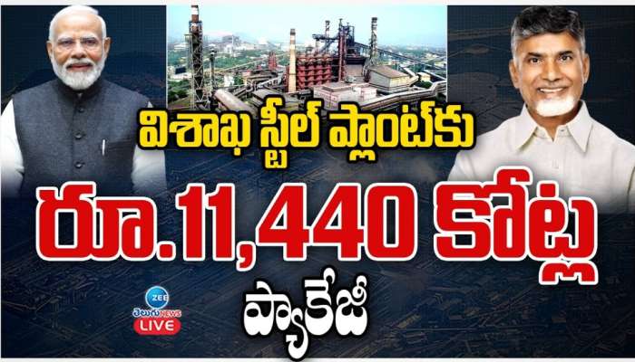 Vizag Steel Plant: ఆంధ్రప్రదేశ్‌కు భారీ కానుక.. విశాఖ స్టీల్‌కు రూ.11,440 కోట్ల ఆర్థిక ప్యాకేజీ