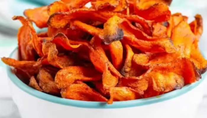 Carrot Chips: స్పైసీ క్యారెట్ చిప్స్ .. కరకరలాడే చిప్స్‌ను ఇలా తయారు చేసుకోండి..