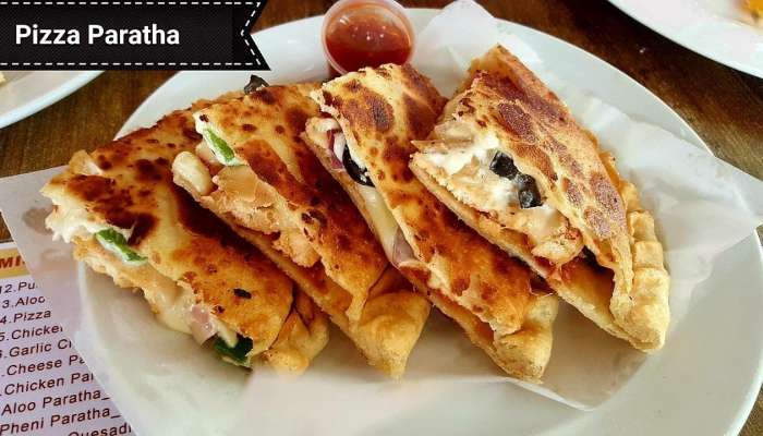 Pizza Paratha: డొమినోస్ స్టైల్‌ లో హెల్దీ.. గోధుమ పిజ్జా పరాటా రెసిపీ!!