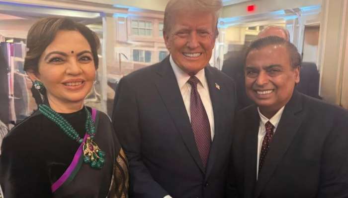 Donald Trump: మరికొన్ని గంటల్లో ట్రంప్ ప్రమాణస్వీకారం..ట్రంప్‎తో ముఖేశ్ అంబానీ దంపతులు భేటీ