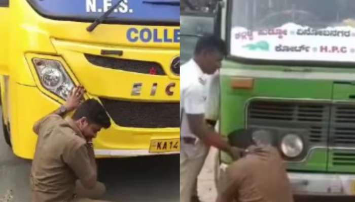 Viral Video: భారీ శబ్దాలు చేస్తున్న డ్రైవర్లు.. దిమ్మతిరిగే ట్విస్ట్ ఇచ్చిన ట్రాఫిక్ పోలీసులు.. వీడియో వైరల్..