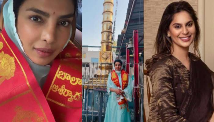 Priyanka Chopra: చిలుకూరు ఆలయంలో ప్రియాంక చోప్రా పూజలు... ఉపాసనకు థ్యాంక్స్ అంటూ  ఇన్‌స్టా పోస్ట్.. వీడియో వైరల్..