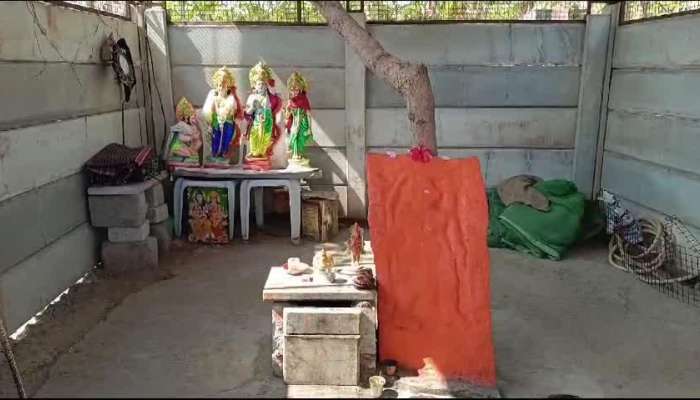 Lord Sri Ram Idol Vandalise At Thangalapalli Of Sircilla Rv