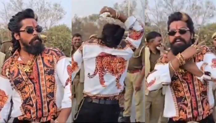 Viral Video: కుంభమేళాలో పుష్ప రాజ్.. అల్లు అర్జున్‌ను తలపించేలా పుష్ప2 మూవీ డైలాగ్‌లు .. వీడియో వైరల్..