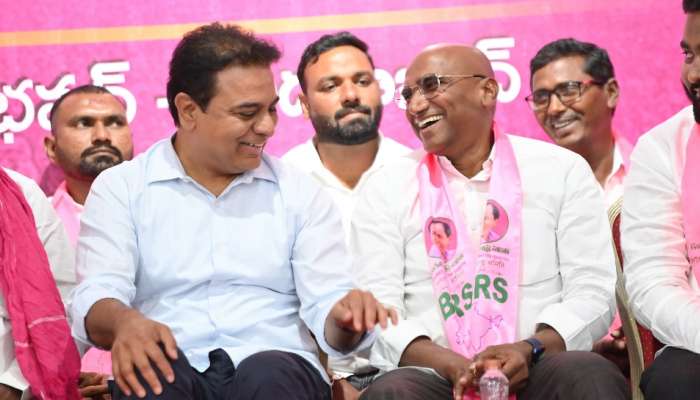 KT Rama Rao: &#039;సూర్యుడి మాదిరి మబ్బుల చాటుకు వెళ్లిన కేసీఆర్‌ మళ్లీ సీఎం అవుతారు&#039;