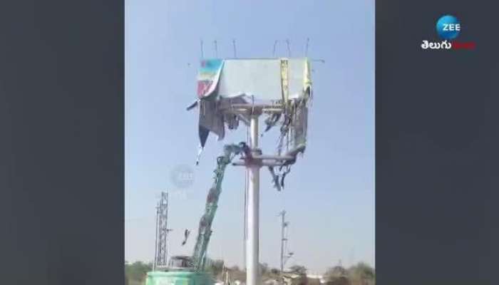  Hydra Demolished Illegally Hoarding Goes Viral Video rn