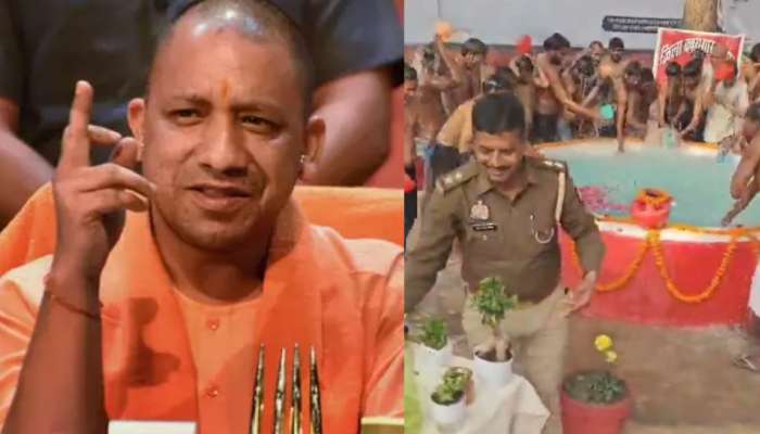 Yogi Adityanath: యోగి ఆదిత్యనాథ్ గొప్ప మనసు..  ఖైదీలకు కూడా కుంభమేళ పుణ్య స్నానాలు.. వీడియో వైరల్..