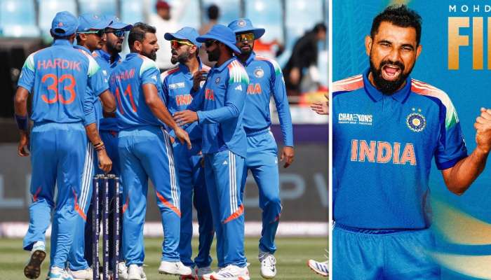 Champions Trophy 2025: చరిత్ర సృష్టించిన షమీ, హృదయ్‌.. భారత లక్ష్యం 229