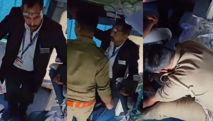 Viral Video: నువ్ పోలీసోడైతే నాకేంటీ..?.. ప్రయాగ్ రాజ్  ట్రైన్ లో రెచ్చిపోయిన టీటీఈ..  షాకింగ్ వీడియో వైరల్..