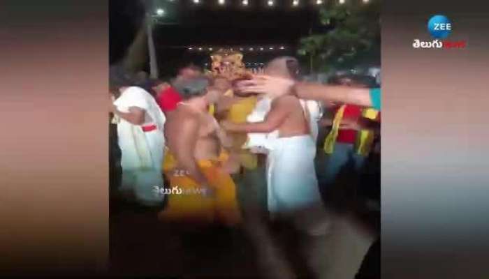 Break Dance by Priest in Srikakulam Brahmotsavam video goes viral rn  