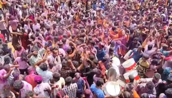 Holi Celebrations In Osmania University Students Dance Viral Rv