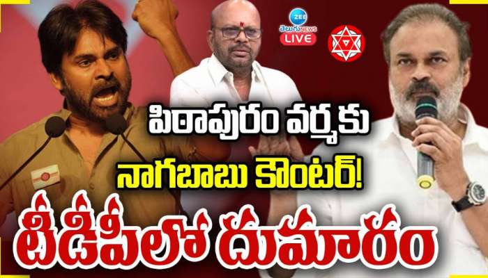  Nagababu: పిఠాపురం వర్మకు నాగబాబు కౌంటర్..! టీడీపీలో దుమారం.. 