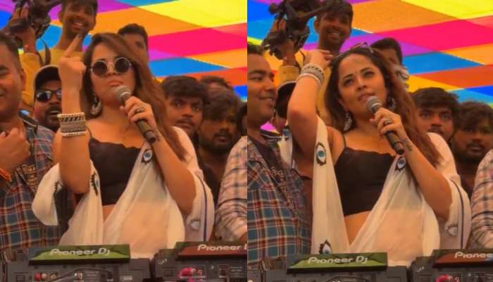 Anasuya Bharadwaj Video: ఏరా ప్యాంట్ తడిచిందా..?.. ఫింగర్ చూపించి మరీ అనసూయ వార్నింగ్.. వీడియో వైరల్..