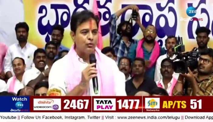 ktr hot comments on cm revanth reddy in karimnagar meeting 