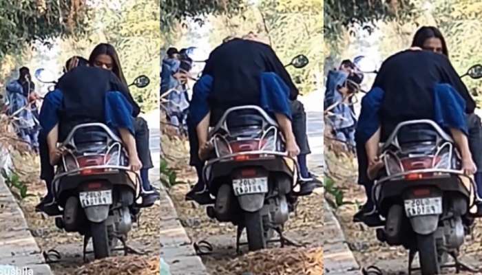 Lovers Romance Video: ఛీ.. ఛీ.. పట్టపగలు.. పబ్లిక్‌గా రాసలీలల్లో మునిగిన ప్రేమజంట.. వీడియో వైరల్..