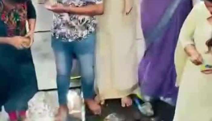 Once Again Duvvada Srinivas Divvela Madhuri Visits Tirumala Video Goes Viral Rv