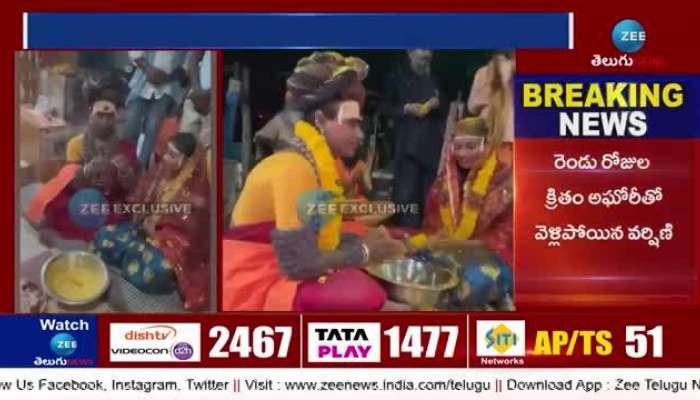 lady aghori wife sri varshini fires on radhika details pa