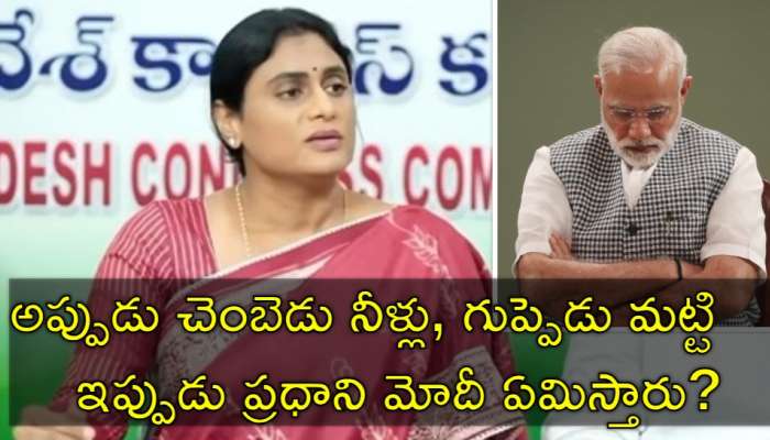 YS Sharmila: &#039;అమరావతిపై ప్రధాని మోదీకి చిత్తశుద్ధి ఉంటే 9 ఏళ్లు గాడిదలు కాశారా?&#039;