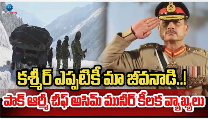 Pakistan Army Chief General: జమ్మూ కశ్మీర్ పై  పాకిస్తాన్ ఆర్మీ చీఫ్ ఆసిఫ్ మునీర్ సంచలన వ్యాఖ్యలు.. 