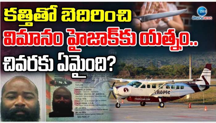 Plane Hijack: కత్తితో బెదిరించి విమానం హైజాక్ కు ప్రయత్నం.. చివరకు జరిగింది ఇదే..!
