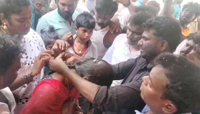 Watch: Love Marriage Infront Of Father Dead Body In Tamil Nadu Rv