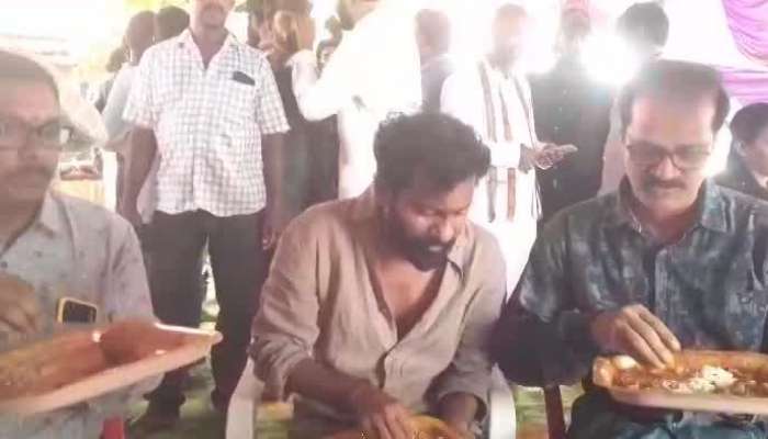 Peddi Movie Director Buchi Babu Sana In Native Village Rv