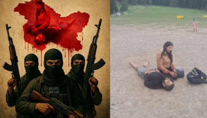 Pahalgam Attacks Video: బొట్టు ఉందని చంపేశారు.. భర్తతో హనీమూన్‌కు వచ్చిన భార్య అరణ్య రోదన.. వీడియో వైరల్..