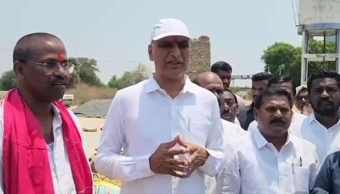 Harish Rao Fire On Revanth Reddy Amid Paddy Procurement Rv