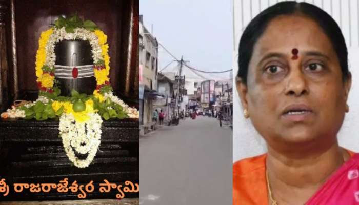 Vemulawada Temple Expension:  వేముల వాడ ఆలయం వివాదం.. సంచలన వ్యాఖ్యలు చేసిన మంత్రి కొండా సురేఖ..