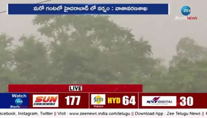 imd weather update heavy rain alerts for various places in hyderabad