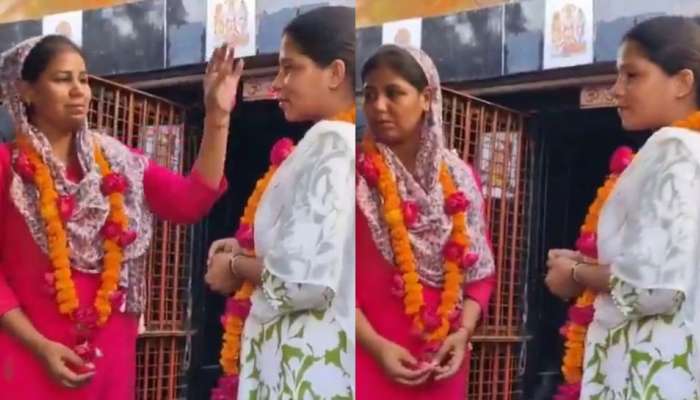 Two Girls Marriage Video: కోర్టు ప్రాంగణంలో పెళ్లి చేసుకున్న ఇద్దరమ్మాయిలు.. కారణం తెలిస్తే షాక్ అవ్వడం పక్కా.. వీడియో వైరల్..