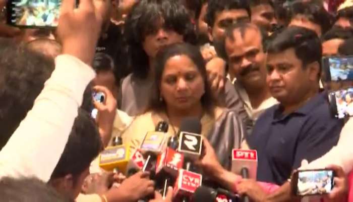MLC K Kavitha Full Speech About Letter To Ex CM KCR