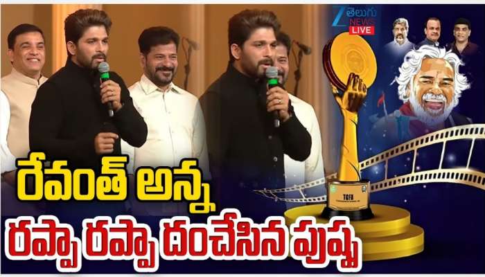 Allu Arjun: గద్దర్‌ అవార్డుల వేడుకలో అల్లు అర్జున్‌ &#039;రప రపా రపా&#039;.. వీడియో వైరల్‌