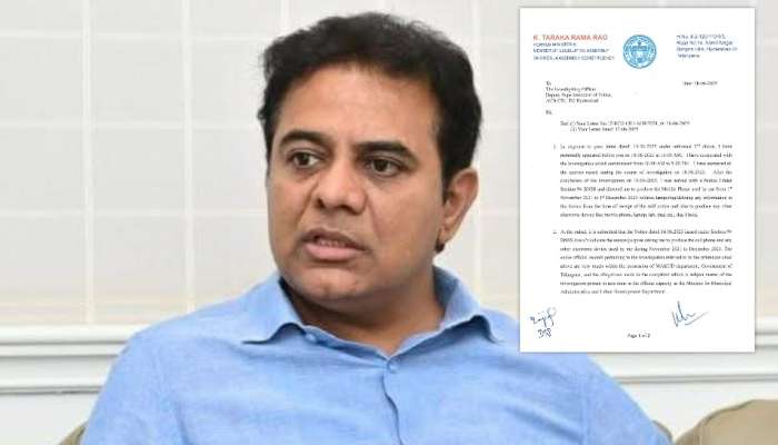 KTR Letter: నా సెల్‌ఫోన్‌, ల్యాప్‌ట్యాప్‌ ఎలా అడుగుతారు? ఏసీబీకి కేటీఆర్‌ ప్రశ్నలు
