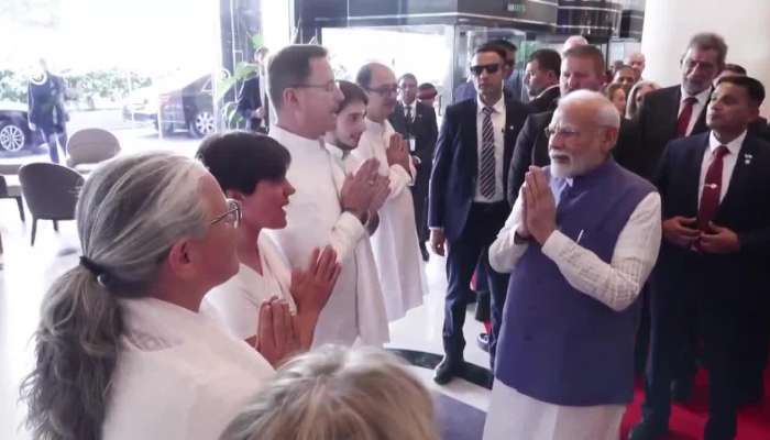 Watch Croatia Welcomes To Narendra Modi With Gayatri Mantra