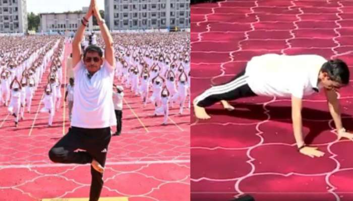 TN Governor Ravi pushups Video: 73 ఏళ్ల వయసులో ఆగకుండా 51 పుషప్స్.. గవర్నర్ ఫిట్ నెస్ కు నెటిజన్లు ఫిదా.. వీడియో వైరల్..