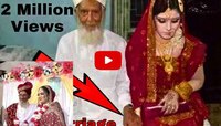 28 ఏళ్ల యువతిని పెళ్లి చేసుకున్న 80 ఏళ్ల వృద్ధుడు.. వీడియో ఫుల్ వైరల్..