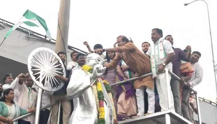 K Kavitha Tributes To Ambedkar Amid BC 42 Percent Reservations