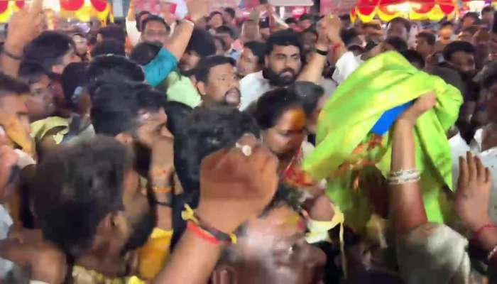 MLC Kavitha Offers Poojas At Amberpet Mahankali Temple Bonalu