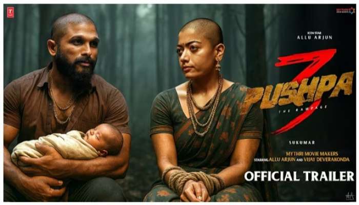 Pushpa 3: 'పుష్ప 3' ఫ్యాన్ మేడ్ మూవీ ట్రైలర్!..తంబ్‌నెయిల్‌పై అల్లు అర్జున్ ఫ్యాన్స్ అభ్యంతరం?