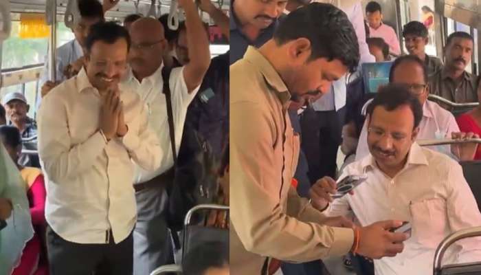 VC Sajjanar Bus Journey Video: సామాన్యుడిలా సజ్జనార్.. బస్సులో టికెట్ తీసుకుని ప్రయాణం.. వీడియో వైరల్..