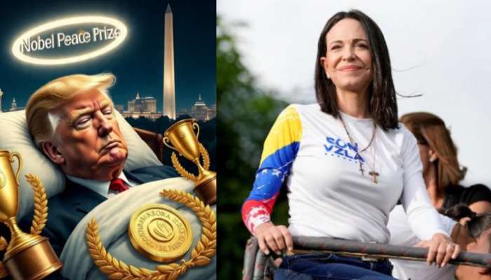 Nobel Peace Prize 2025: ట్రంప్ ఆశలు గల్లంతు..  మరియా కొరినా మచాడోను వరించిన నోబెల్ శాంతి బహుమతి..  ఆమె ఎవరంటే..?