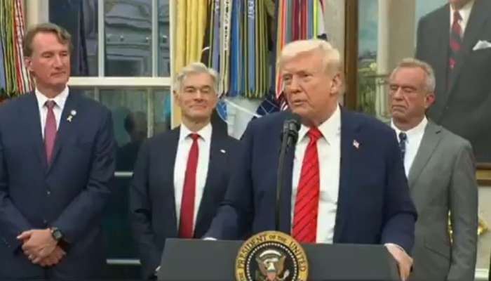 Donald Trump: నోబెల్‌ ప్రైజ్‌ రాకపోవడంతో ట్రంప్‌ ఏమన్నారో తెలుసా? వీడియో వైరల్‌..