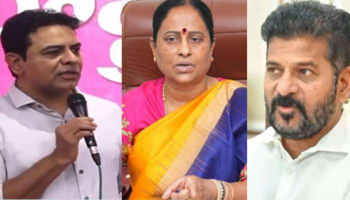 Ktr On Konda Surekha issue Video: కొండా సురేఖ సంతోషంగా లేరు.!. రేవంత్‌పై బాంబు పేల్చిన కేటీఆర్.. వీడియో 