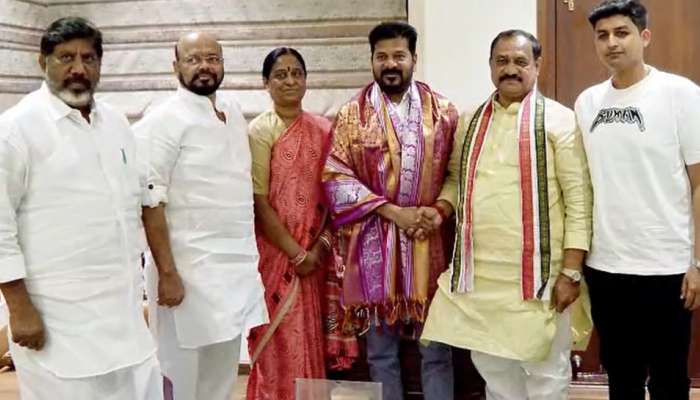 Konda Surekha with Revanth: పండగ పూట బిగ్ ట్విస్ట్.. రేవంత్ తో భేటీ అయిన కొండా సురేఖ దంపతులు..ఎందుకో తెలుసా..?