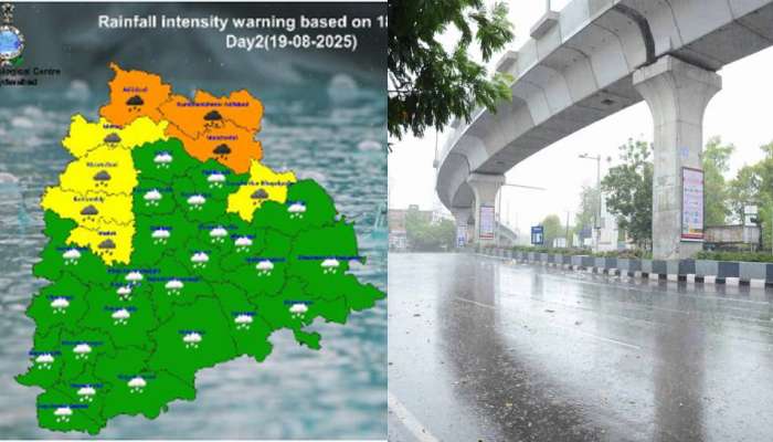 Telangana Weather Forecast: రాగల కొన్ని గంటల్లో హైదరాబాద్ సహా తెలంగాణ వ్యాప్తంగా  ఓ మోస్తరు నుంచి భారీ వర్షాలు.. 