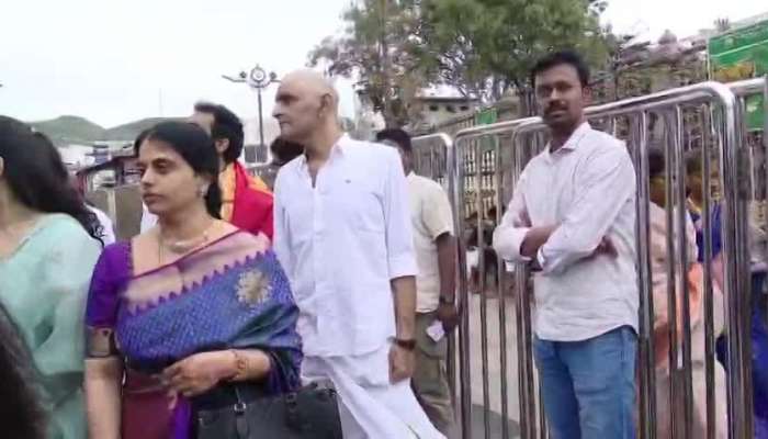 Kodali Nani Offers Bald Hair To Lord Tirumala Venkateshwara Swamy