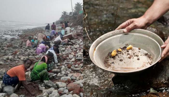 Uppada Beach Gold: ఆంధ్రప్రదేశ్‌లో బంగారపు వర్షం..తుపాను తర్వాత సముద్రం నుంచి బంగారం కొట్టుకొచ్చింది!